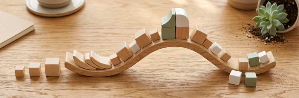 移動平均線と価格の位置関係から8つの売買ポイントを見出すグランビルの法則の見出しイラスト