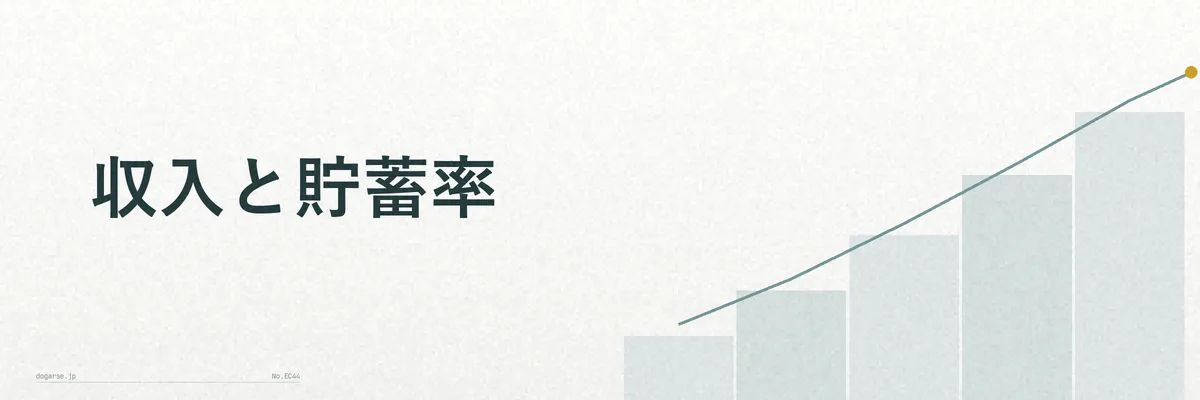 2026年7月の手取り収入と貯蓄率のイメージ